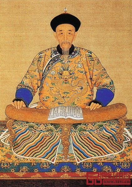 《康熙皇帝读书像》 《康熙皇帝读书像》